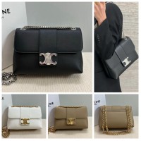 CELINE HANDBAGS VICTOIRE bag  (25CM) 1:1 Quality