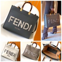 FENDI HANDBAGS Sunshine shopper bag (25.5CM) (35CM) (40CM)1:1 Quality