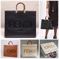 FENDI HANDBAGS Sunshine shopper bag (25.5CM) (35CM) (40CM)1:1 Quality