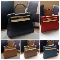 HERMES HANDBAGS kelly Bag (25CM) (28CM) 1:1 Quality