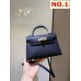 HERMES HANDBAGS Kelly mini Bag (19CM) 1:1 Quality