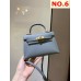 HERMES HANDBAGS Kelly mini Bag (19CM) 1:1 Quality