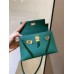 HERMES HANDBAGS Kelly mini Bag (19CM) 1:1 Quality