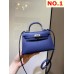 HERMES HANDBAGS Kelly mini Bag (19CM) 1:1 Quality