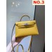 HERMES HANDBAGS Kelly mini Bag (19CM) 1:1 Quality