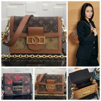 LOUIS VUITTON HANDBAGS M44580 M45959 M45889 MINI DAUPHINE (20CM) 1:1 Quality