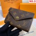 LOUIS VUITTON WOMEN WALLETS M41937  M62360 M62472 N58114 N41659 N61700 (12CM) 1:1 Quality