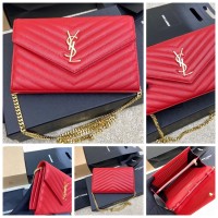 YSL HANDBAGS 377828 (22.5CM) 1:1 Quality